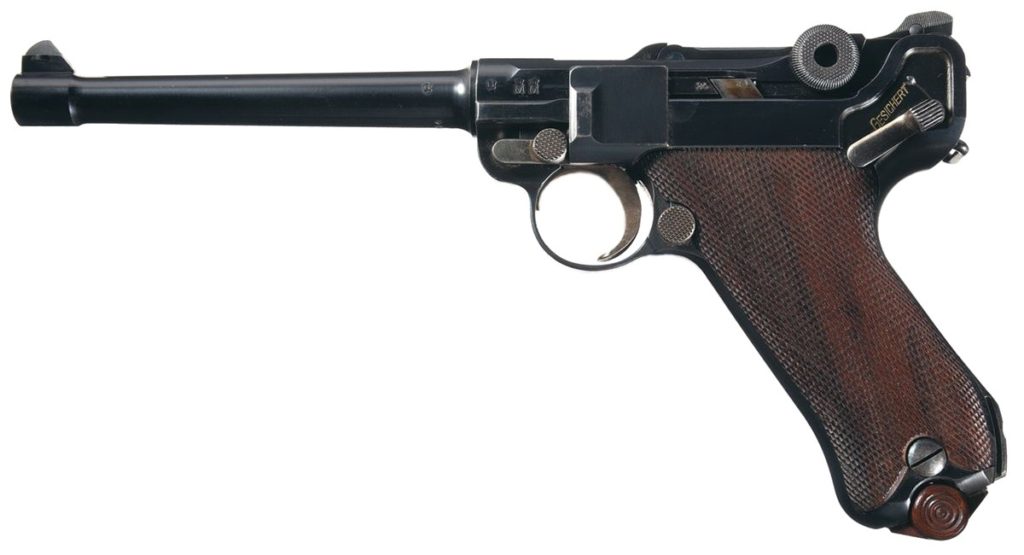 自動拳銃なのにスライドがない！ドイツのWWⅠ期の名銃ルガーP08